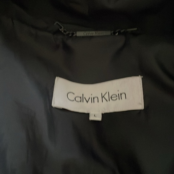 Calvin Klein: Quilted Puffer Down 3/4 Length Coat - Picture 8 of 14